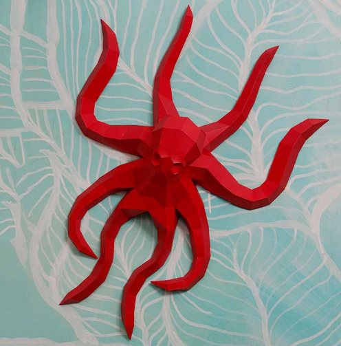 Paper Craft - Octopus