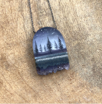 Necklace - Pines Crystal