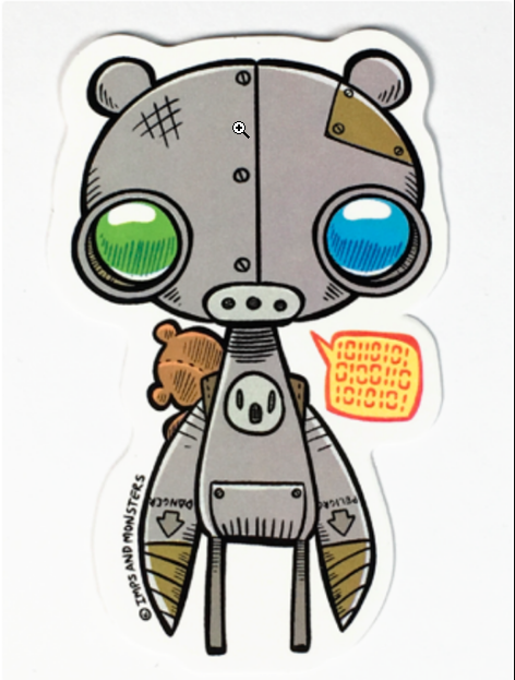 Sticker: RoboBear