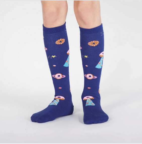 Sock - Junior Knee: Glazed Galaxy