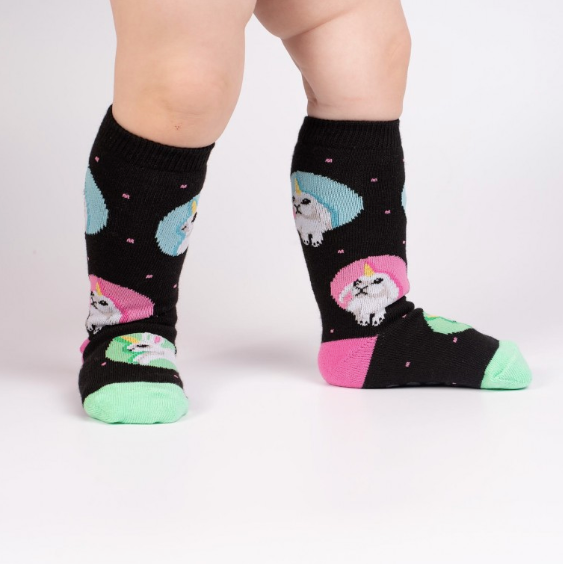 Sock - Toddler Knee: Hop To It