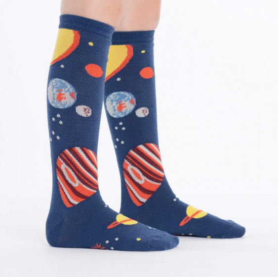 Sock - Youth Knee: Planets