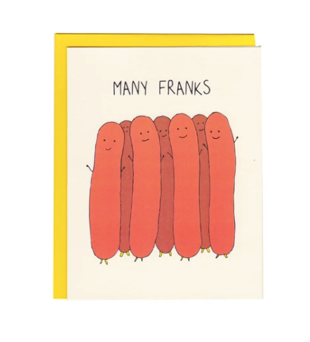Card - Many Franks