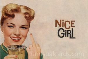 Card - Nice Girl