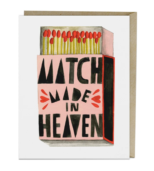 Card -  Match Made in Heaven Lisa Congdon
