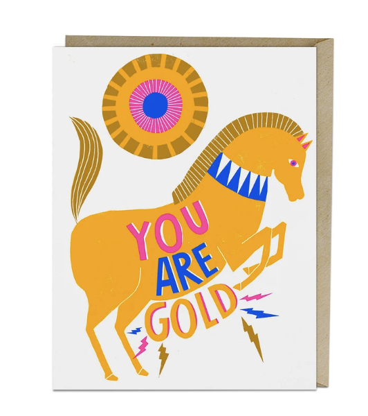 Card -  You Are Gold Lisa Congdon