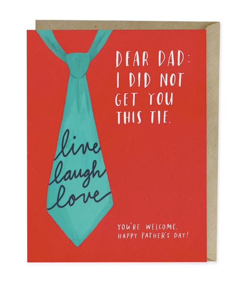 Card - Live Laugh Love Fathers Day