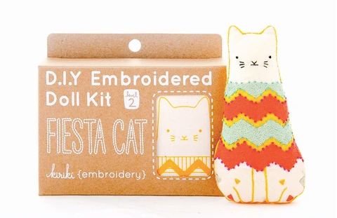 DIY - Sewing Kit - Fiesta Cat