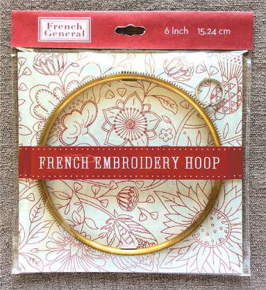 Craft Supply - Metal Embroidery Hoop - 6 Inch