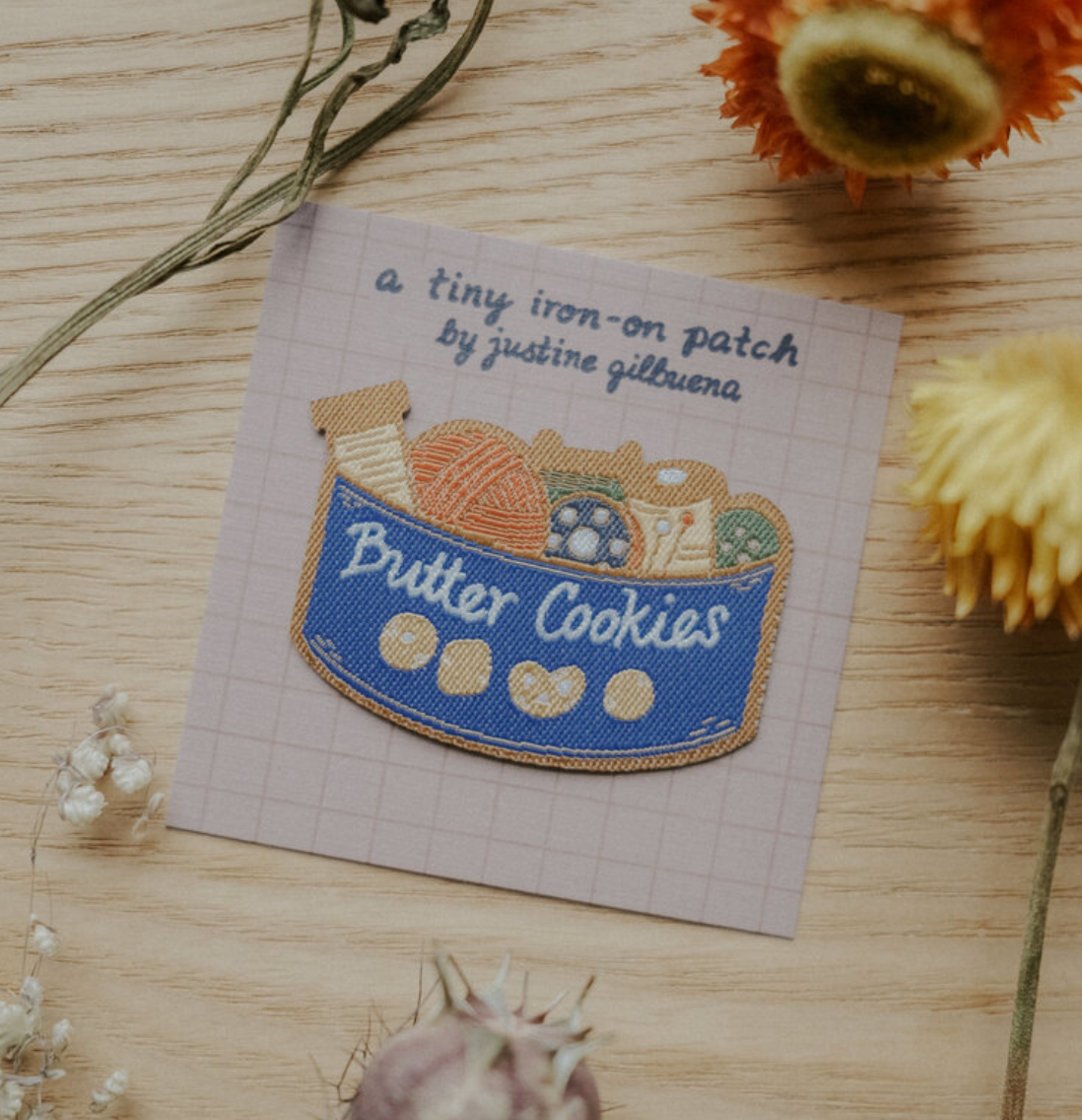Patch - Butter Cookie Sewing Tin