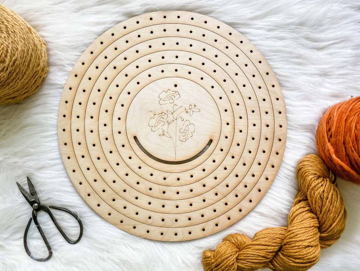 SALE DIY - Weaving Loom Set - Circle