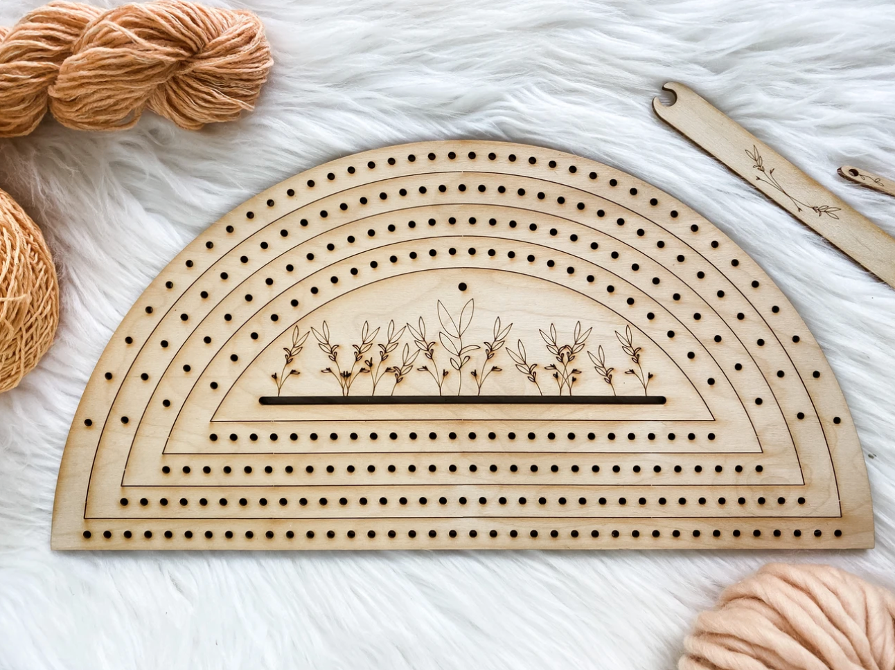 wooden loom&tassel comb and hand weaving comb
