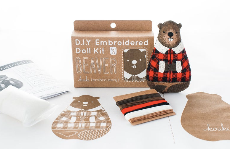 DIY - Sewing Kit - Beaver