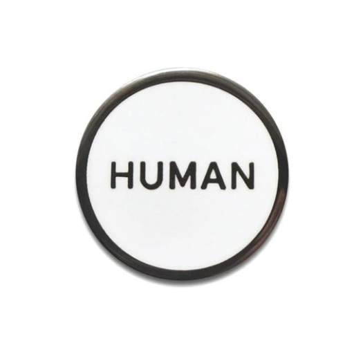 Enamel Pin: Human