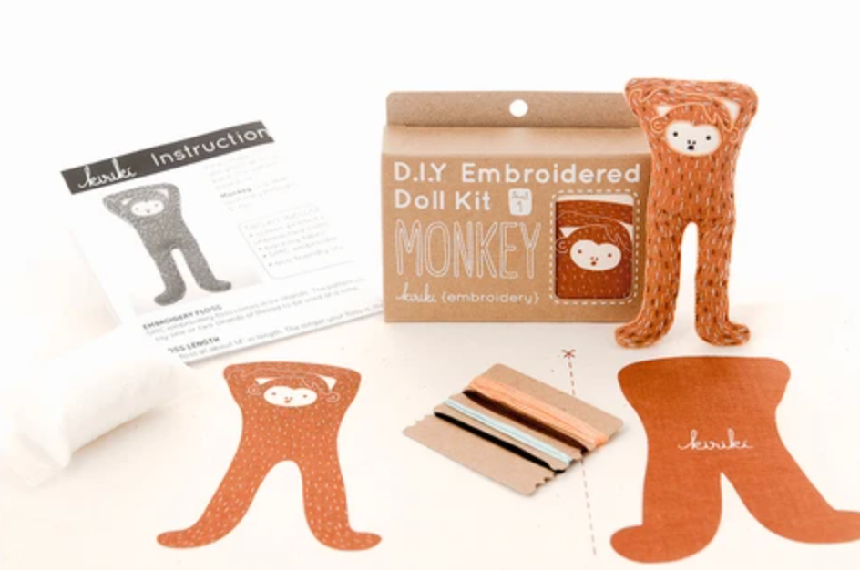 DIY - Sewing Kit - Monkey
