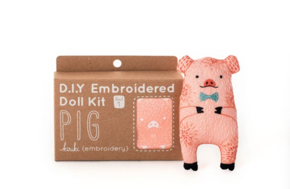 DIY - Sewing Kit - Pig