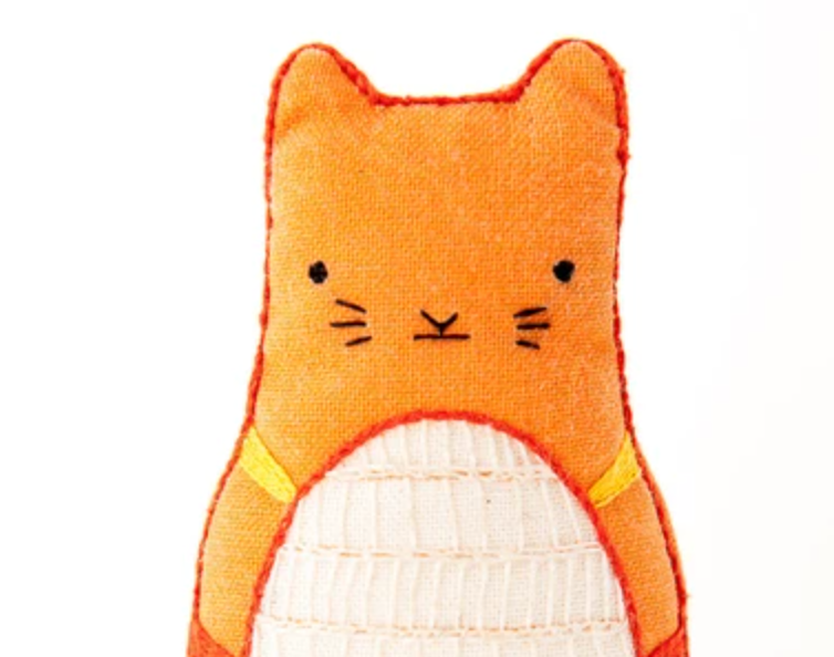 DIY - Sewing Kit - Tabby Cat