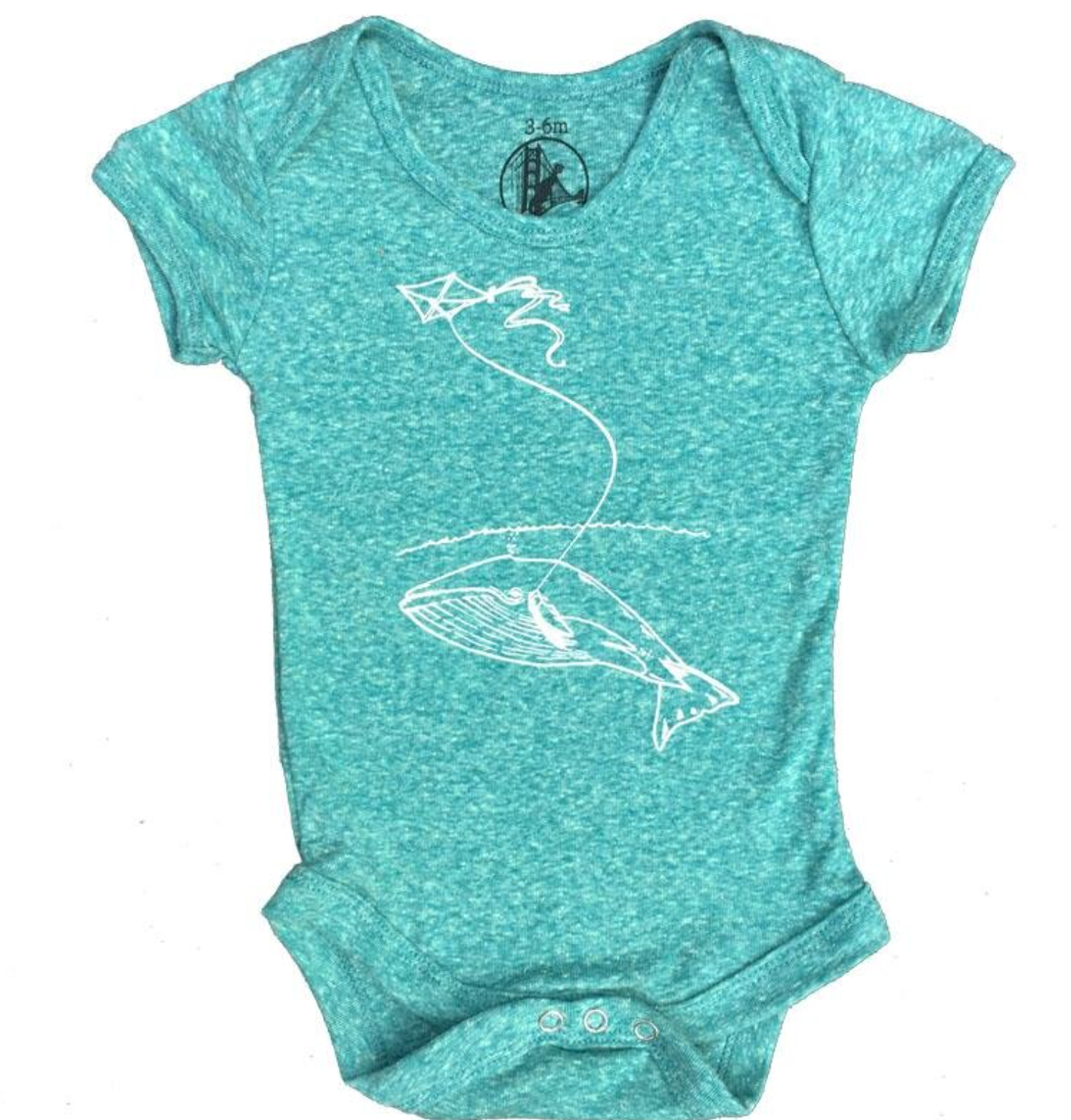 Onesie - Whale and Kite