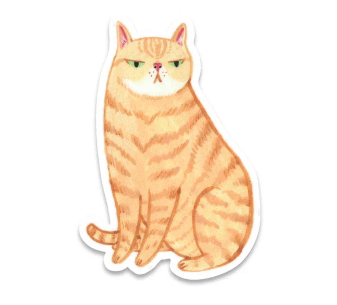 Sticker - Orange Cat
