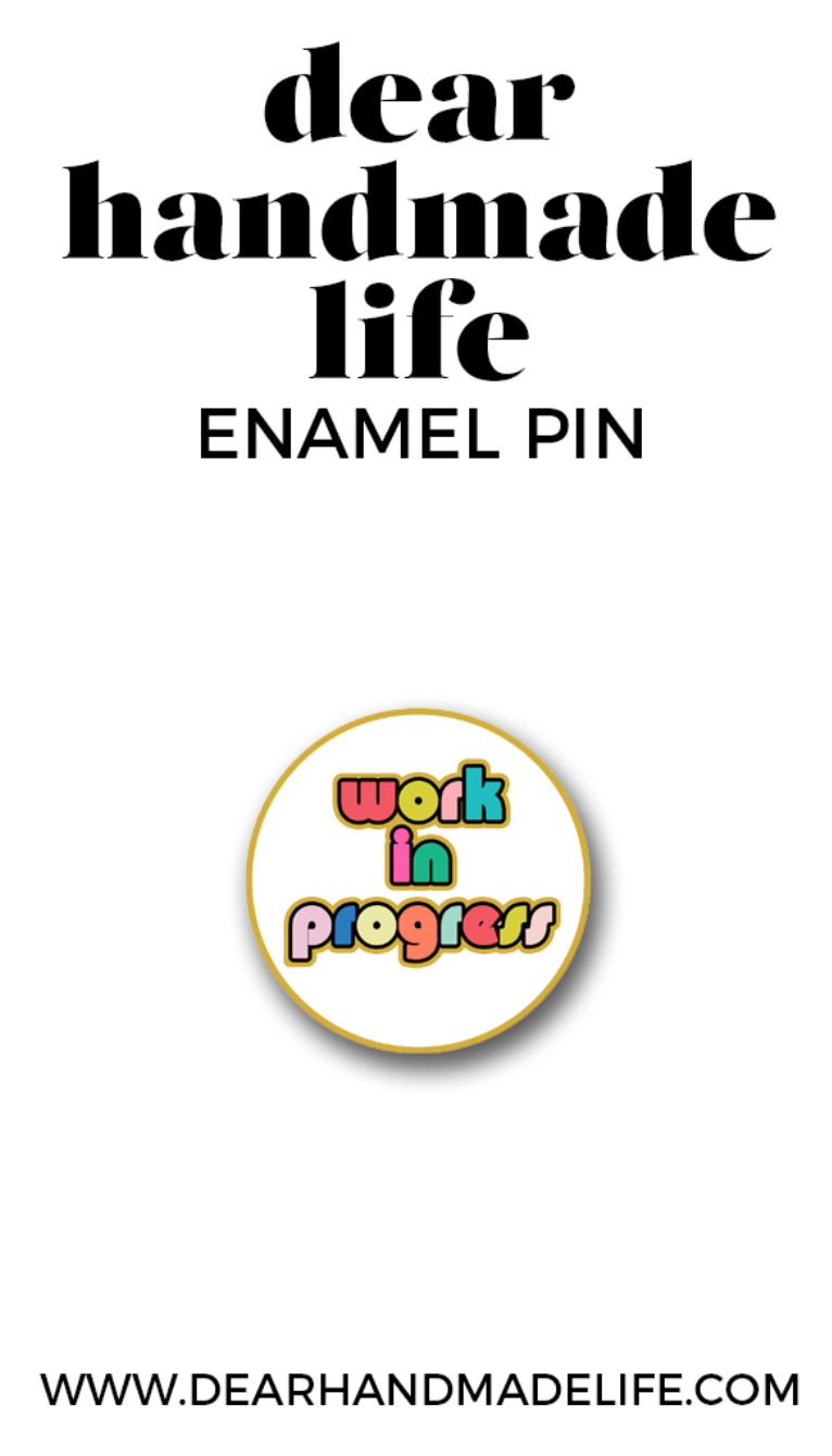 Enamel Pin - Work in Progress