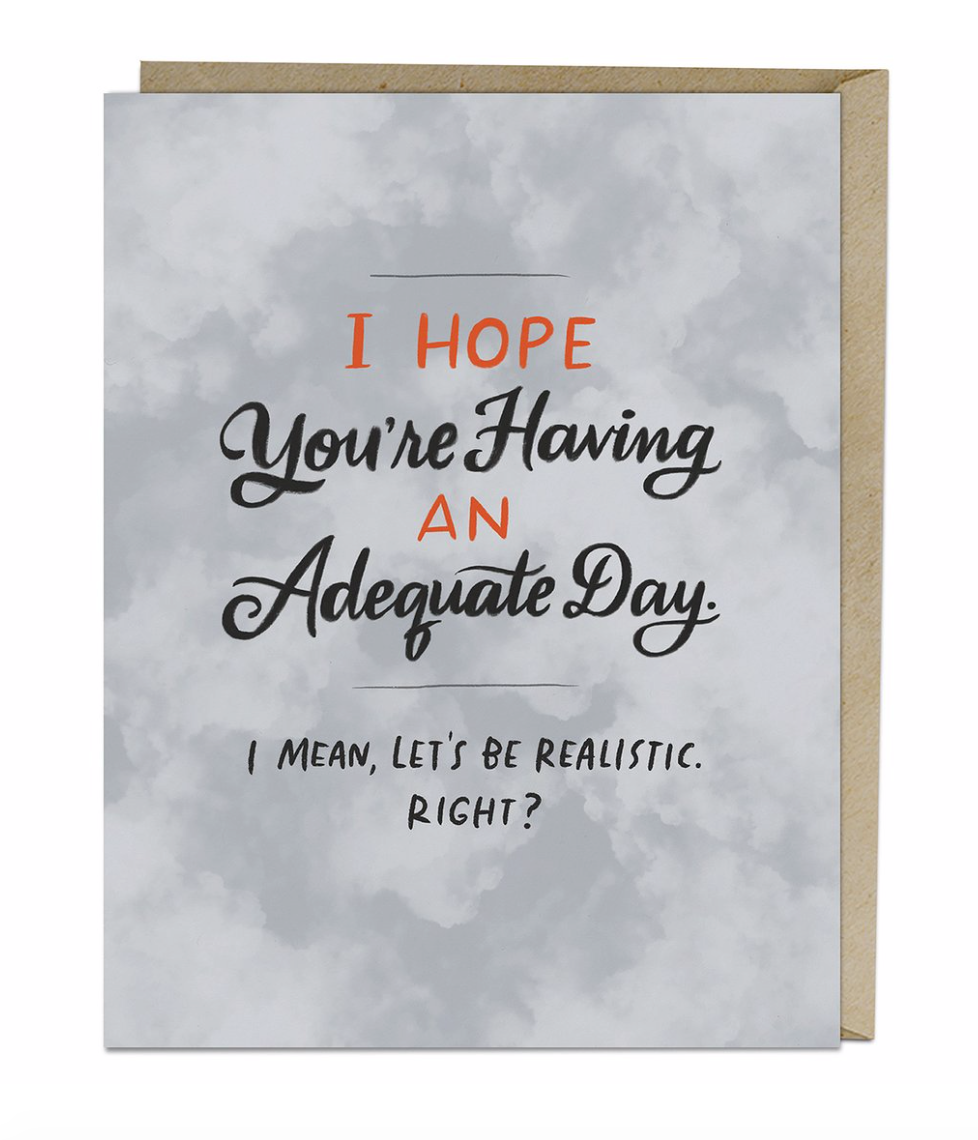 Card - Adequate Day