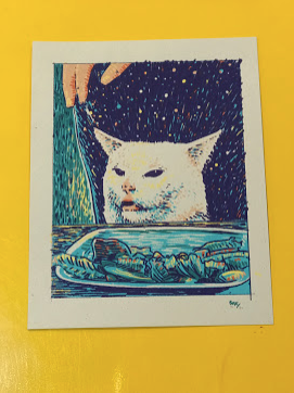 Print Set - Meme Cat (8x10)