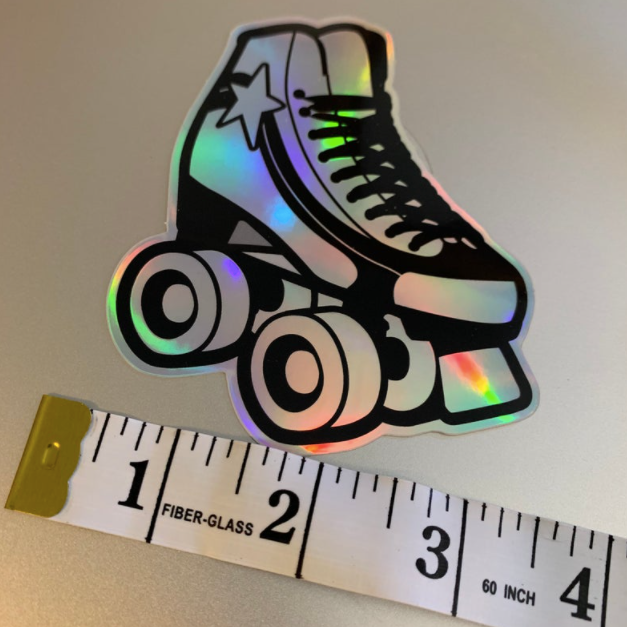 Sticker - Holographic Rollerskate