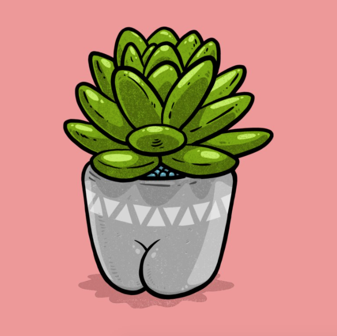 Sticker - Succulent Butt