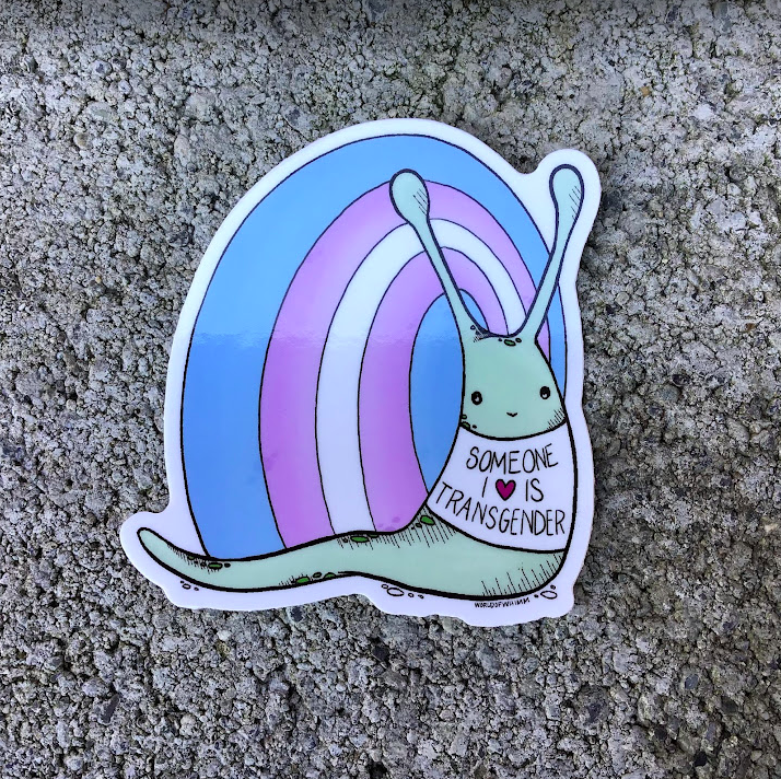 Sticker - Someone I Love Is Transgender