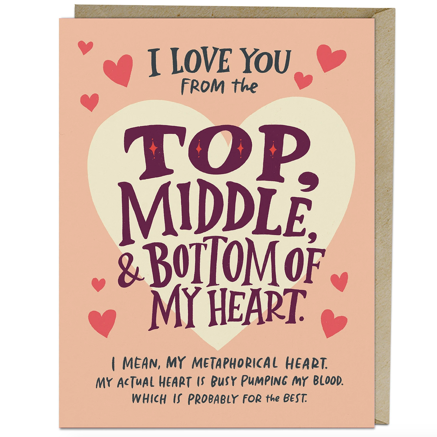 Card - Love You Top Middle Bottom