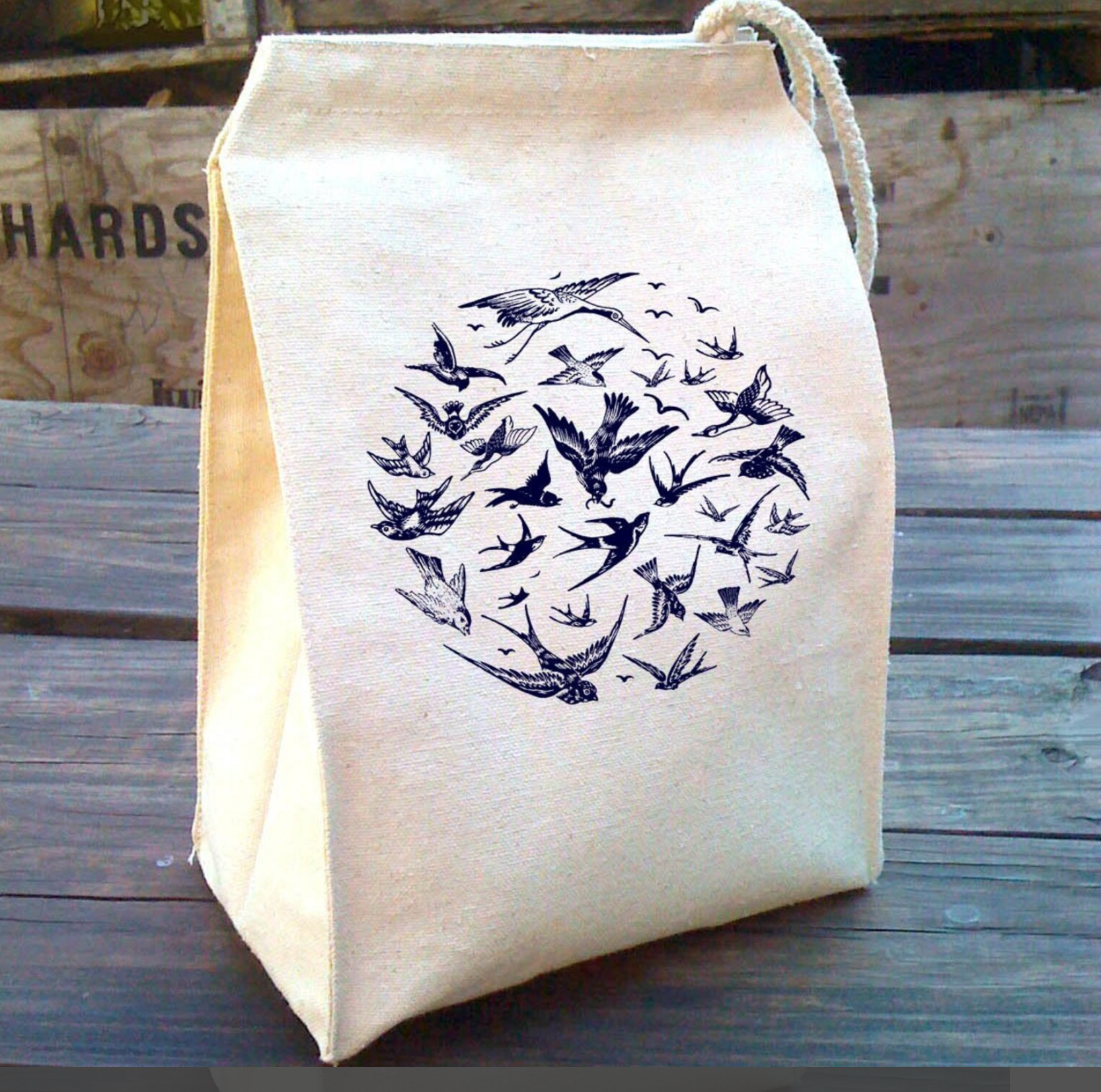Lunch Bag - Birds