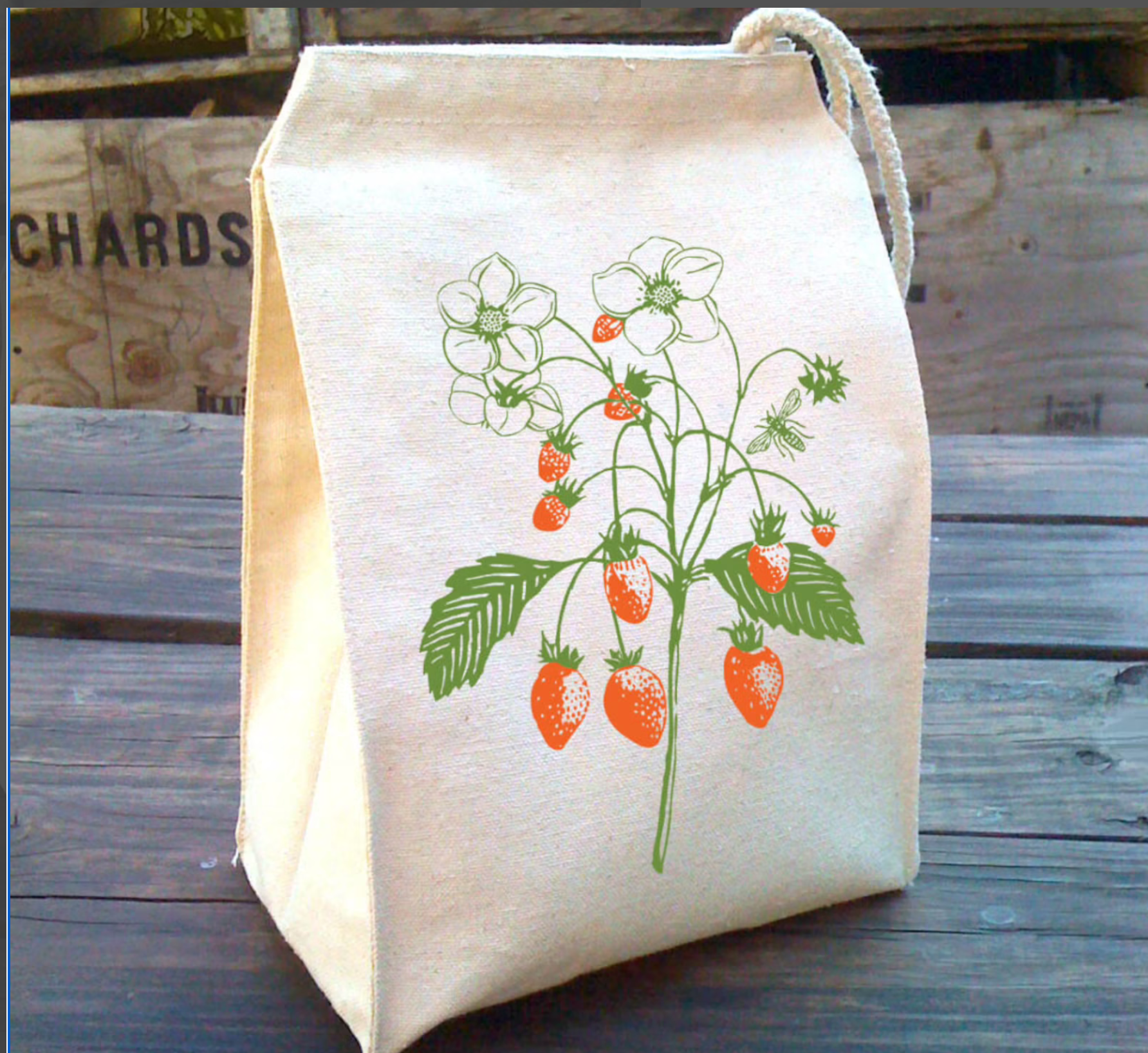 Lunch Bag - Strawberry