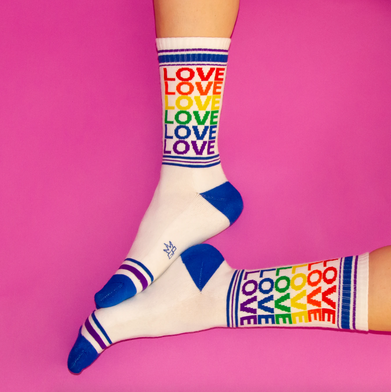 Sock - Unisex Gym: Love - Rainbow