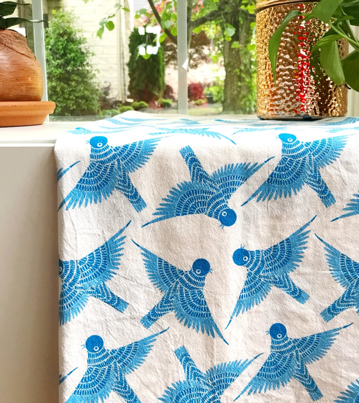 Kitchen Towel - Bluebird