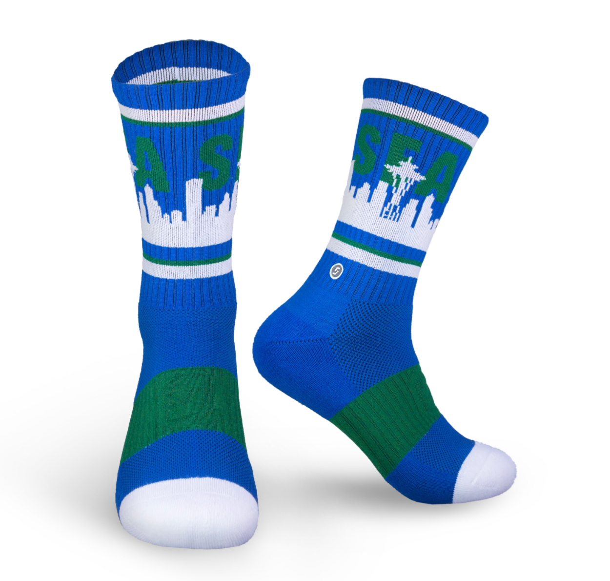 Sock - Seattle Royal Blue White Green