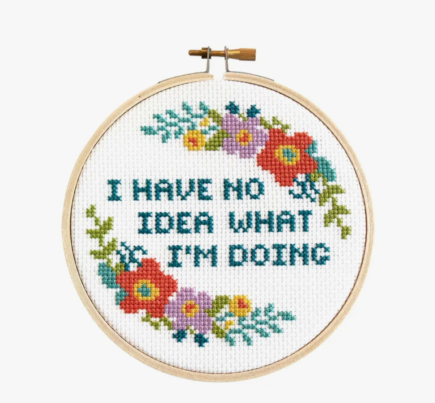 Cross Stitch Kit - I Have No Idea What I'm Doing