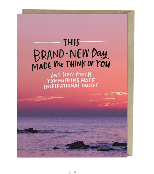 Card - Brand New Day Card