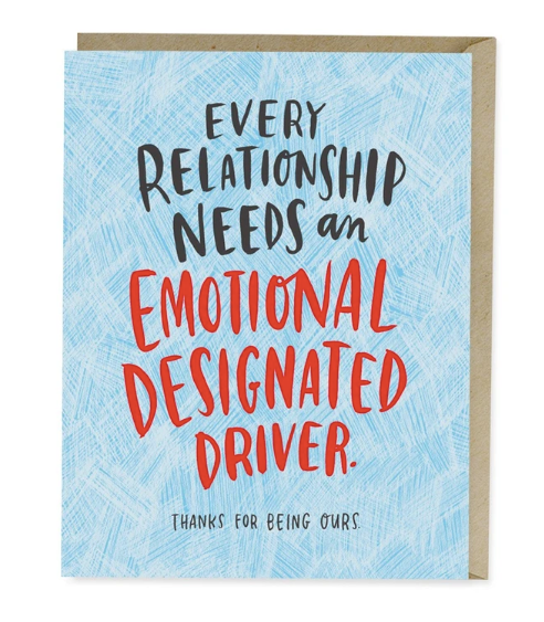 Card - Emotional Designated Driver