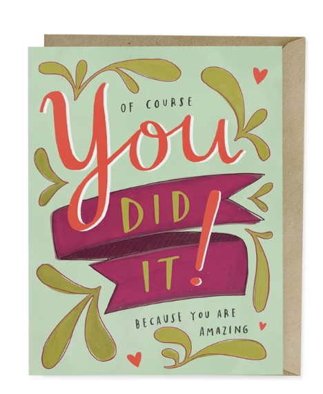 Card - You Did It!