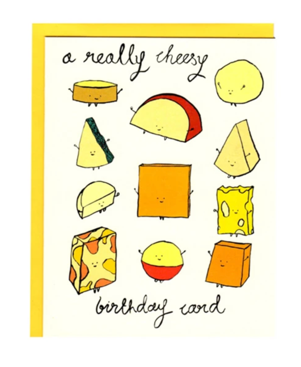 Card - A Really Cheesy Birthday Card