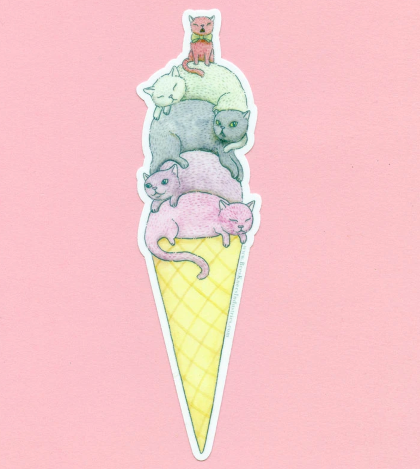 Sticker - Ice Cream Cats
