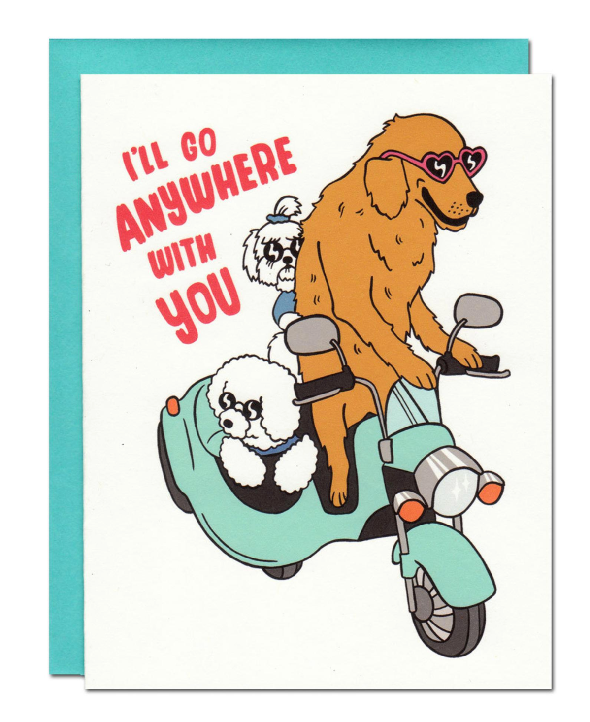 Card - I'll Go Anywhere With You Card. - Monster