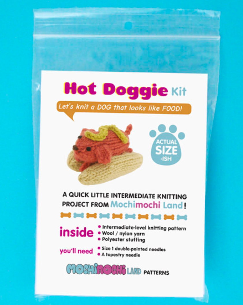 DIY - Knitting Kit - Hot Doggie