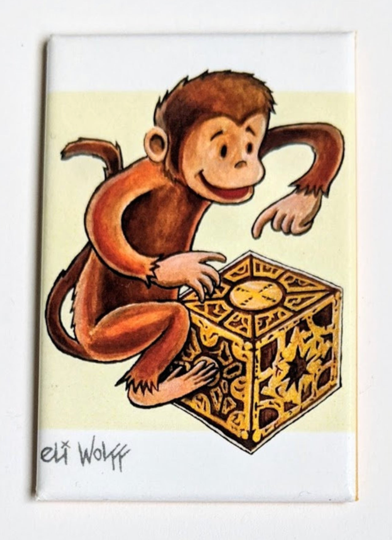 3x2 Magnet - Monkey Puzzle Box