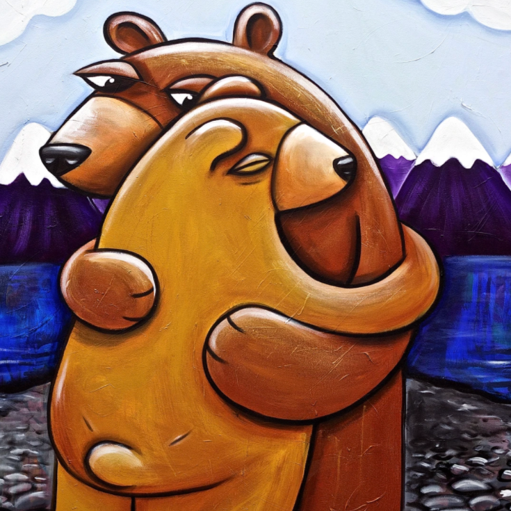 Sticker - Bear Hug