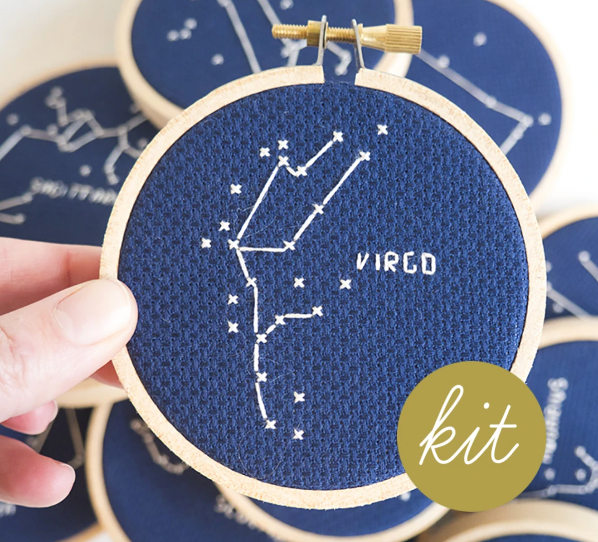 Cross Stitch Kit: Zodiac Virgo