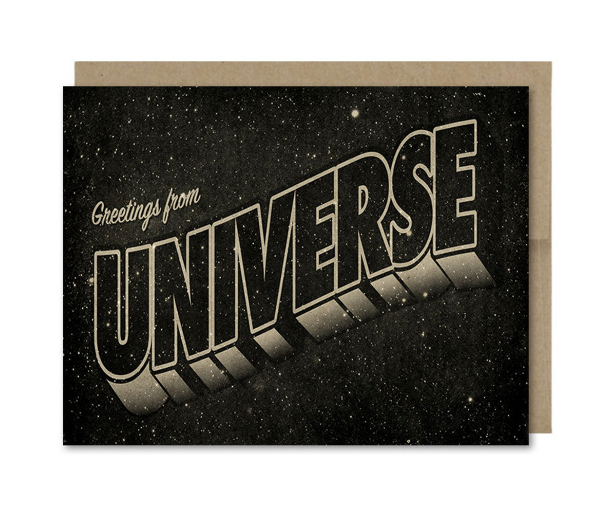 Card - Greetings from the Universe