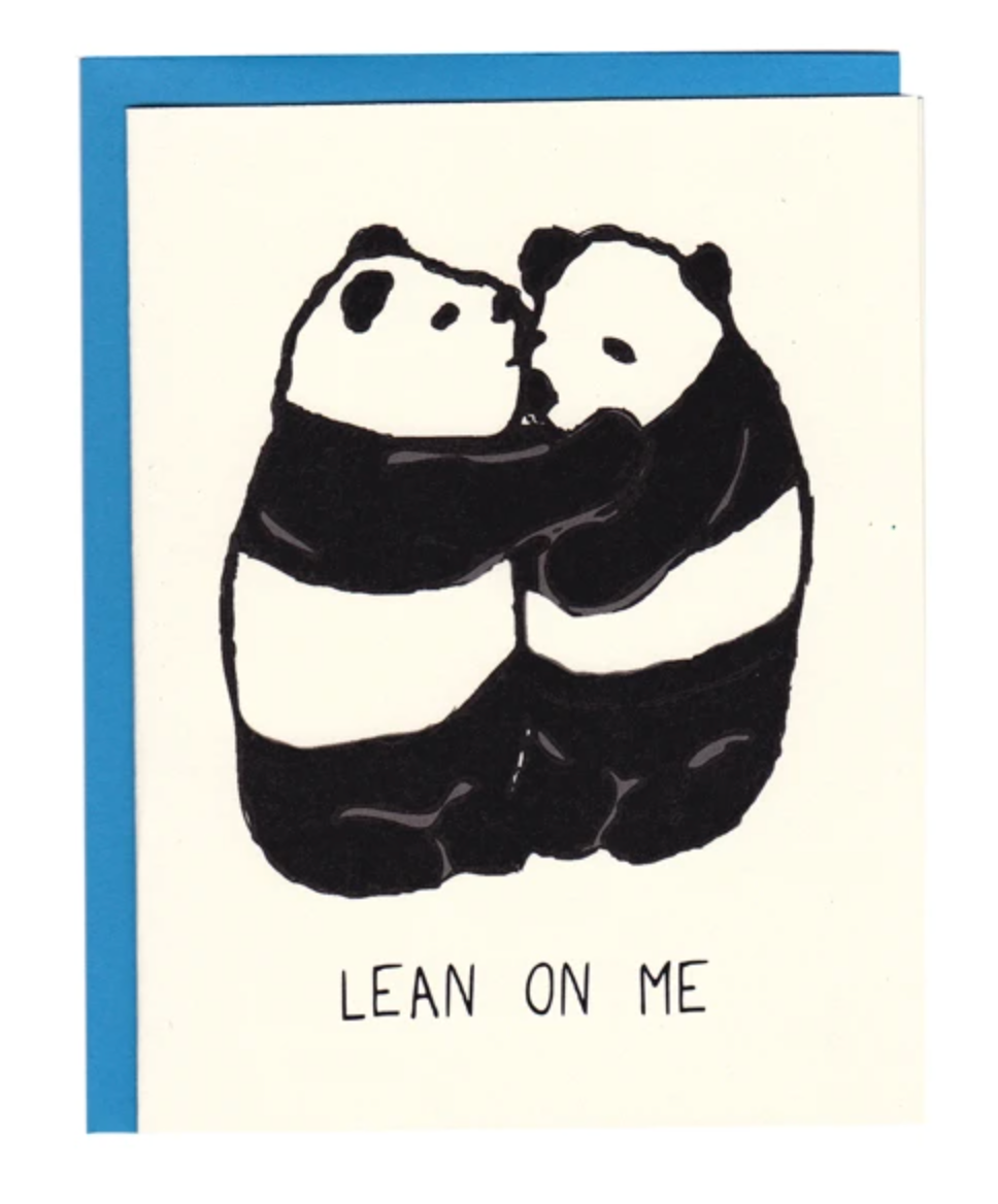 Card - Lean On Me
