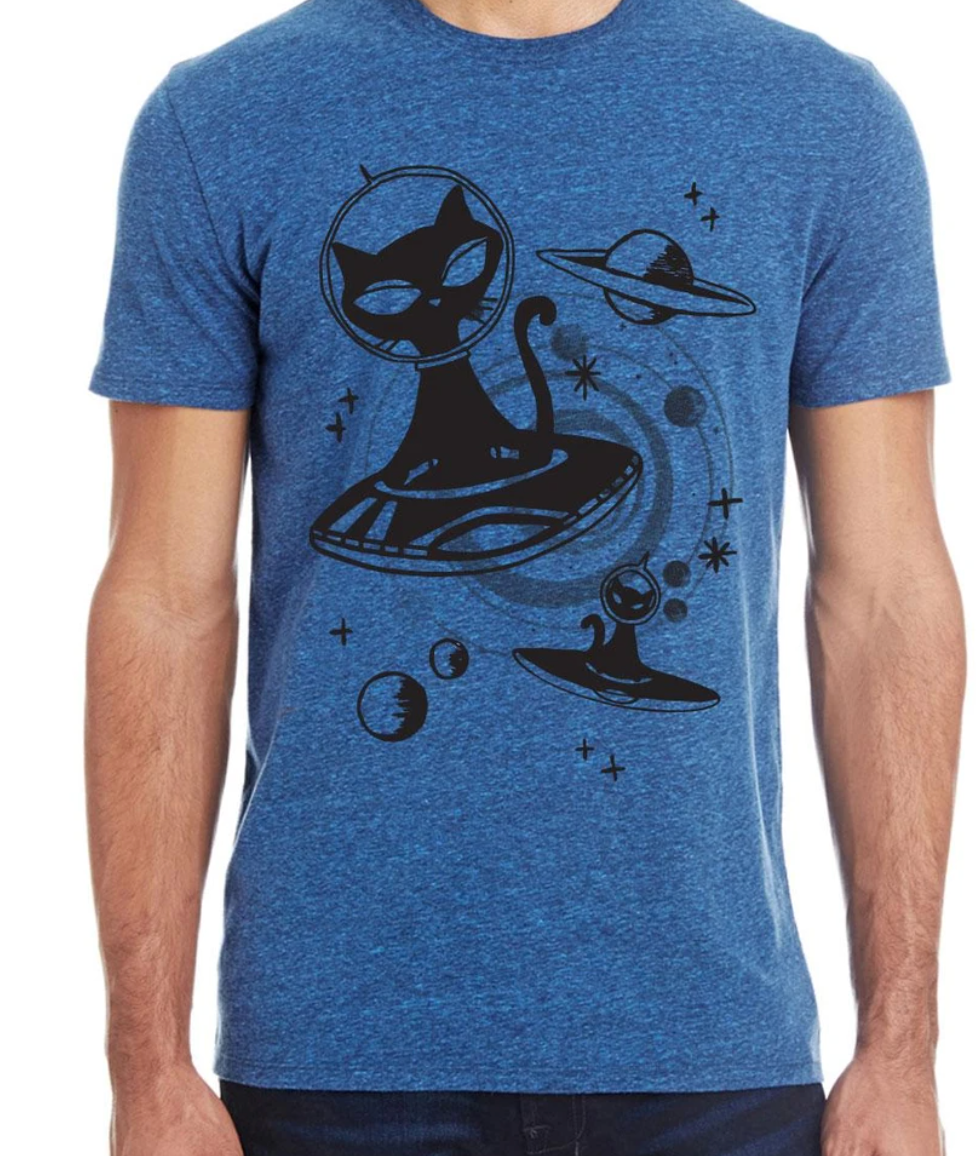 Shirt: Alien Cat - Unisex Crew