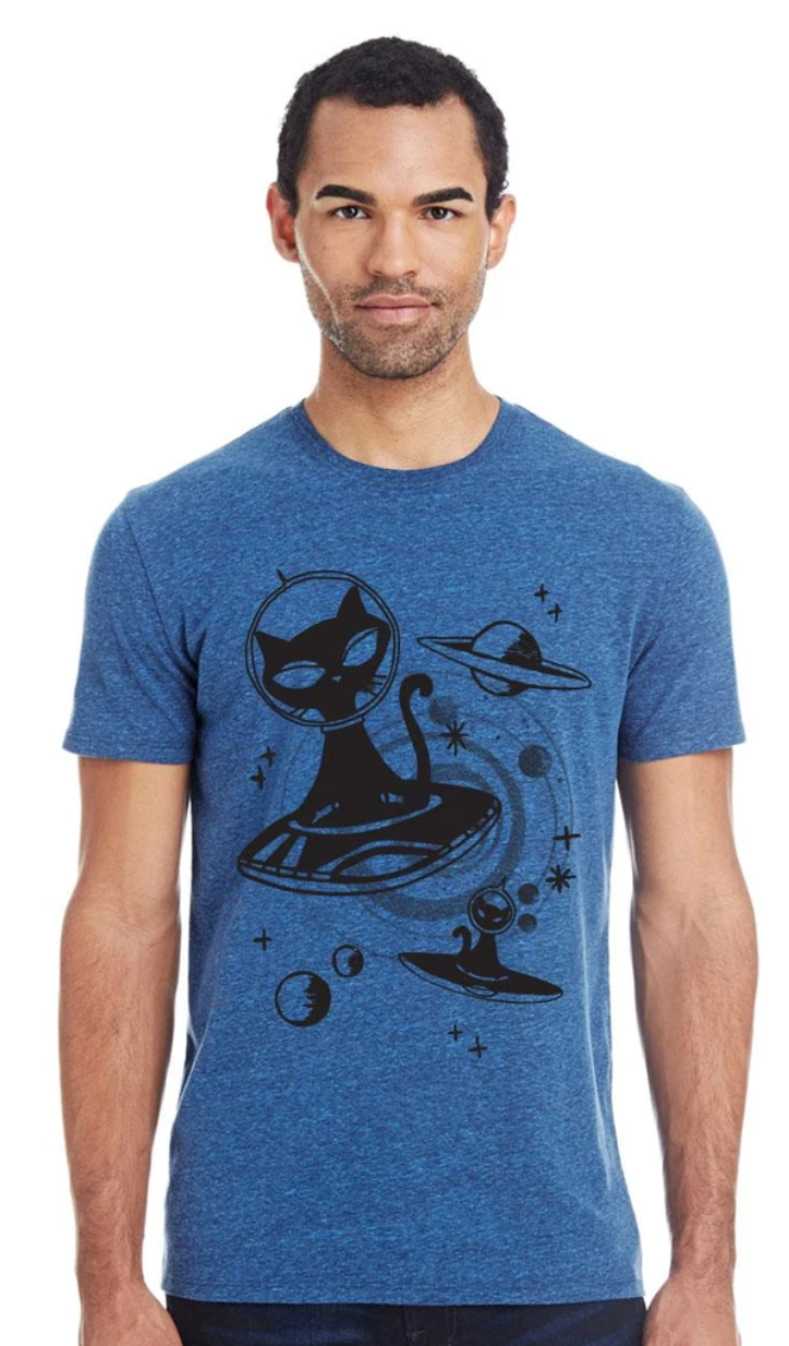 Shirt: Alien Cat - Unisex Crew